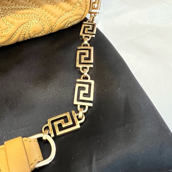 VERSACE Barocco Quilted Calliope Vanitas Shoulder Bag - Picture 4 of 13